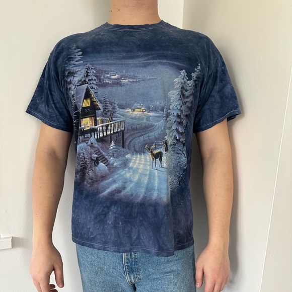 Vintage Winter Nature shirt - Picture 1 of 4